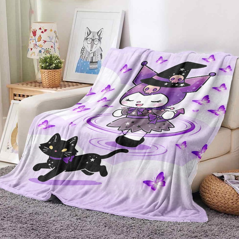 Sanrio Decke Gemütliche Lila H – Christmas Throw Blanket Bewertung und Preis