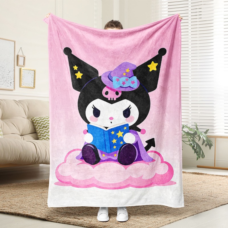 Sanrio Decke Kuromi Hexen-Magi – Christmas Throw Blanket Bewertung und Preis