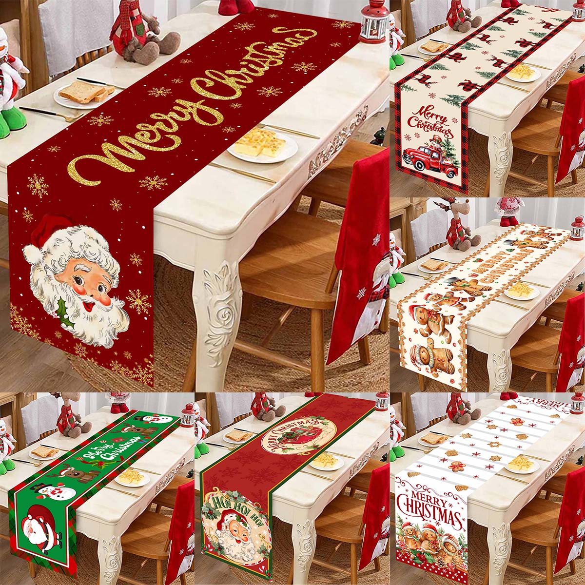 Weihnachten Santa Claus Polyes – Christmas Table Runner Bewertung und Preis