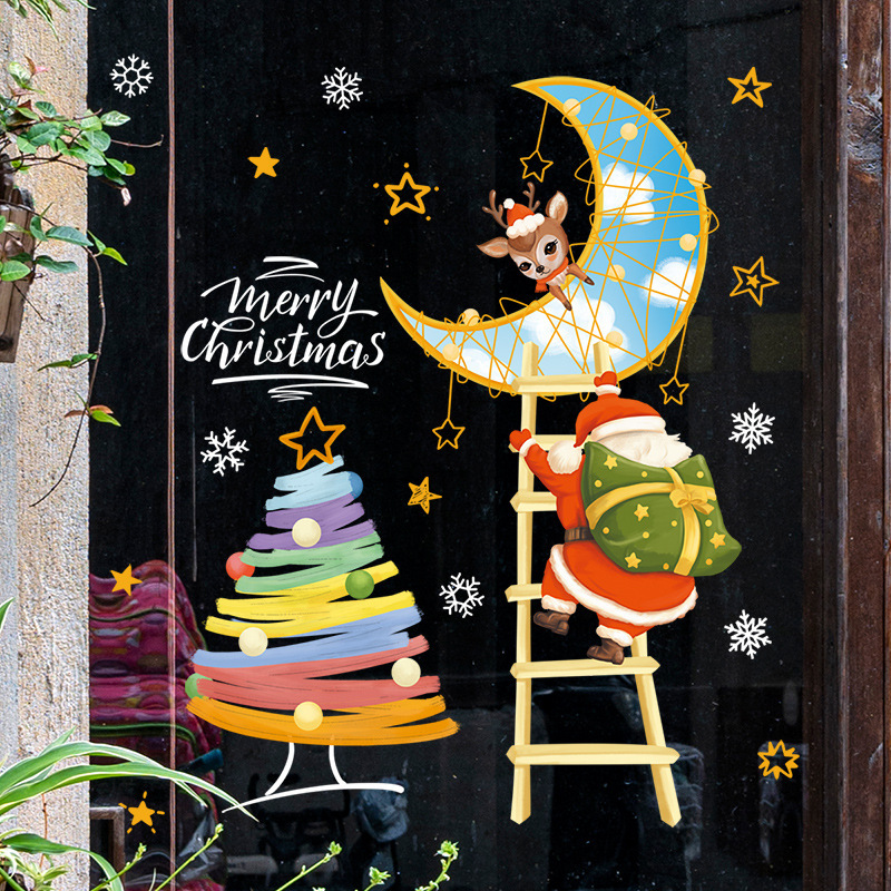 2025 Frohe Weihnachten Fenster – Snowflake Window Decal Bewertung und Preis