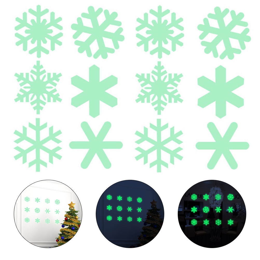 1 Set Leuchtende Schneeflocken – Snowflake Window Decal Bewertung und Preis
