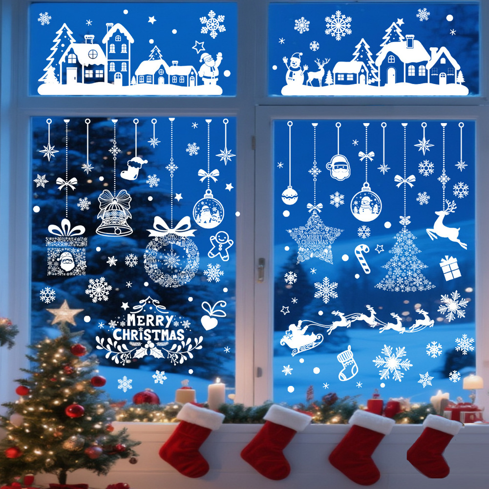Große Weihnachts-Fensteraufkle – Snowflake Window Decal Bewertung und Preis