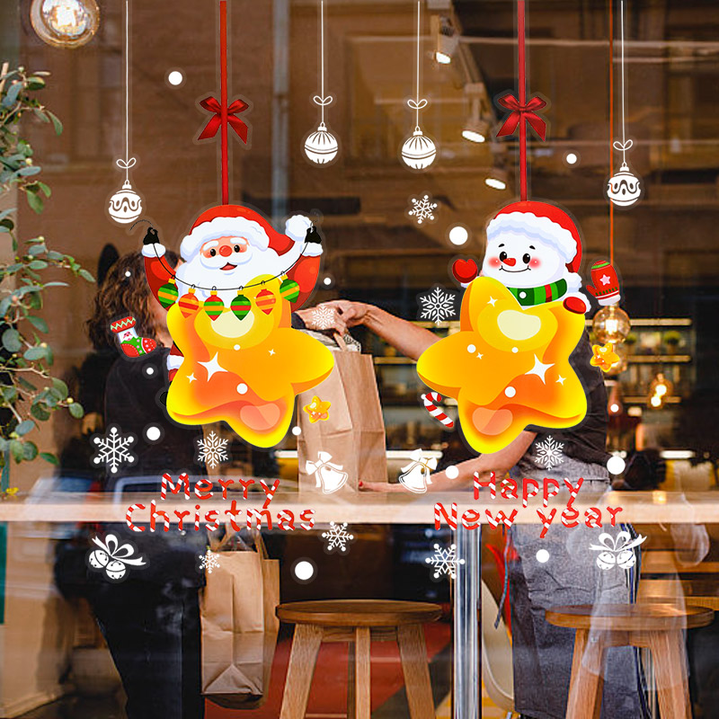 Weihnachts-Fensteraufkleber mi – Snowflake Window Decal Bewertung und Preis