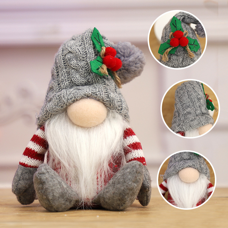 2 Stück Weihnachts-Gnome ohne  – Santa Hat Plush Bewertung und Preis