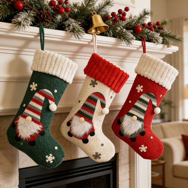 Neuer Plüsch-Weihnachtsstrumpf – Christmas Stocking Hanging Bewertung und Preis