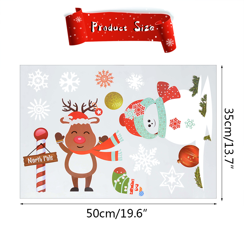1Set Weihnachten Fenster Aufkl – Snowflake Window Decal Bewertung und Preis